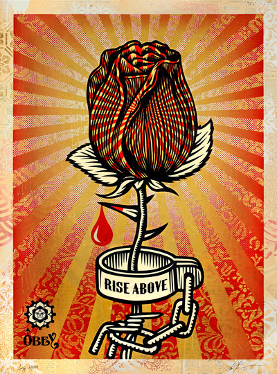 Poster d'Obey: Rose Shackle