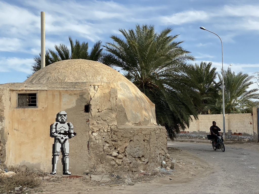 Invader à Djerba en Tunisie